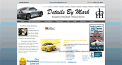 Desktop Screenshot of detailsbymark.com